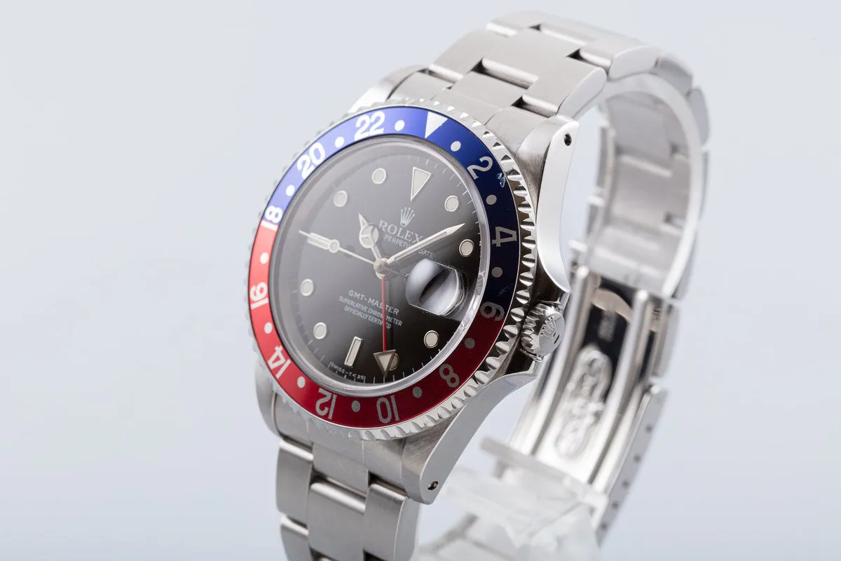 1993 Rolex GMT-Master 16700 "Pepsi" with Box & Papers