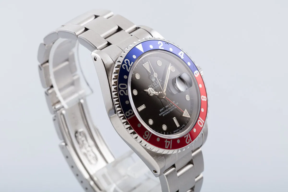 1993 Rolex GMT-Master 16700 "Pepsi" with Box & Papers