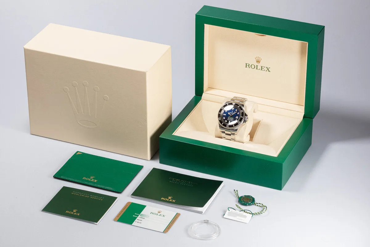 2019 Rolex Deep Sea-Dweller 126660 "James Cameron" with Box and Card