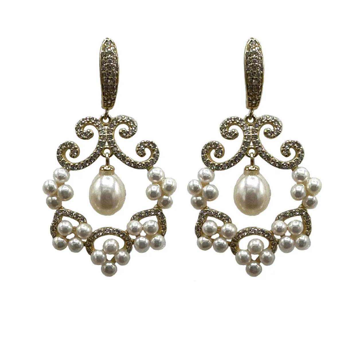 326-01-G | CHANDELIER EARRING IN GOLD