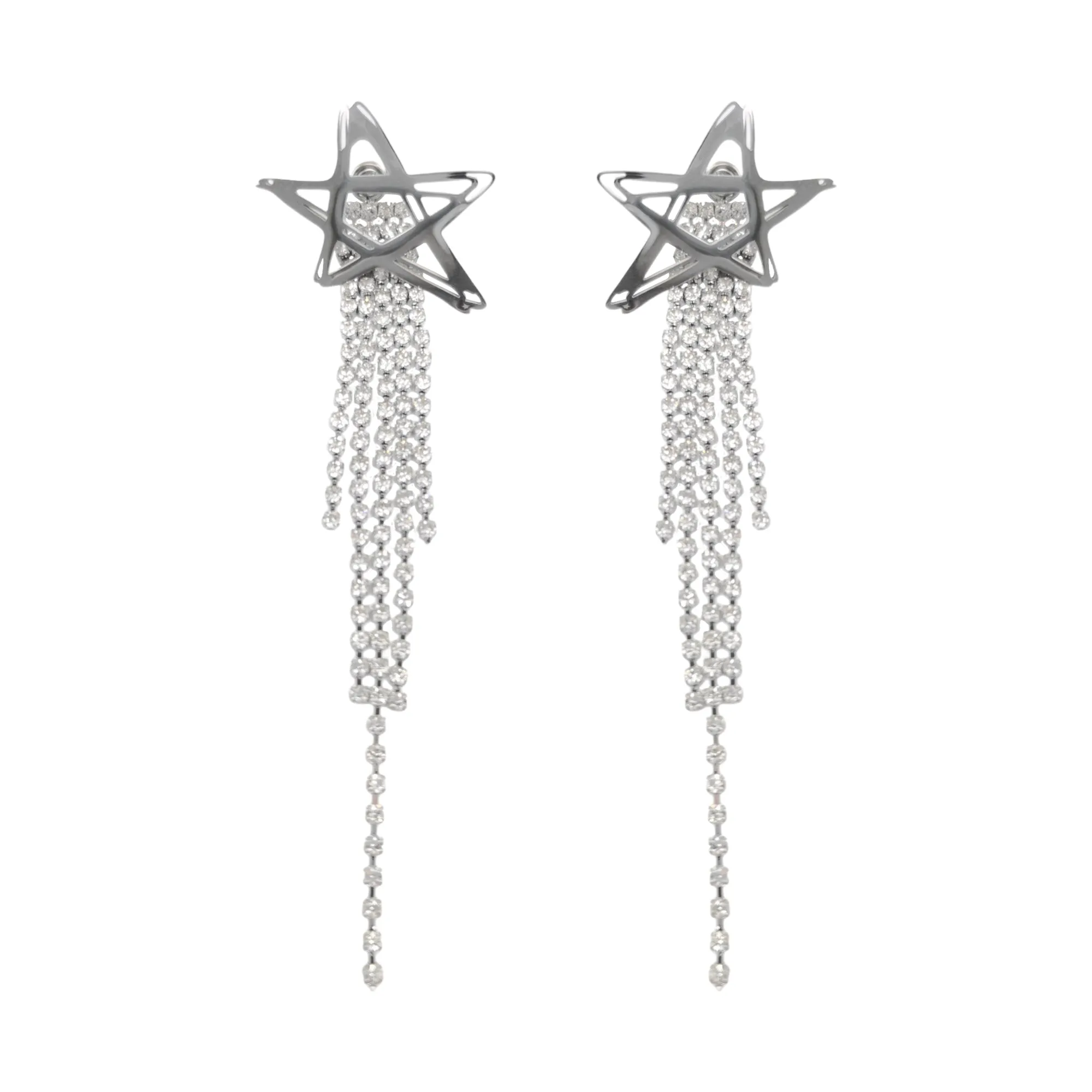 40% OFF!  Fervooor Starlight Party Zirconia Tassel Earrings