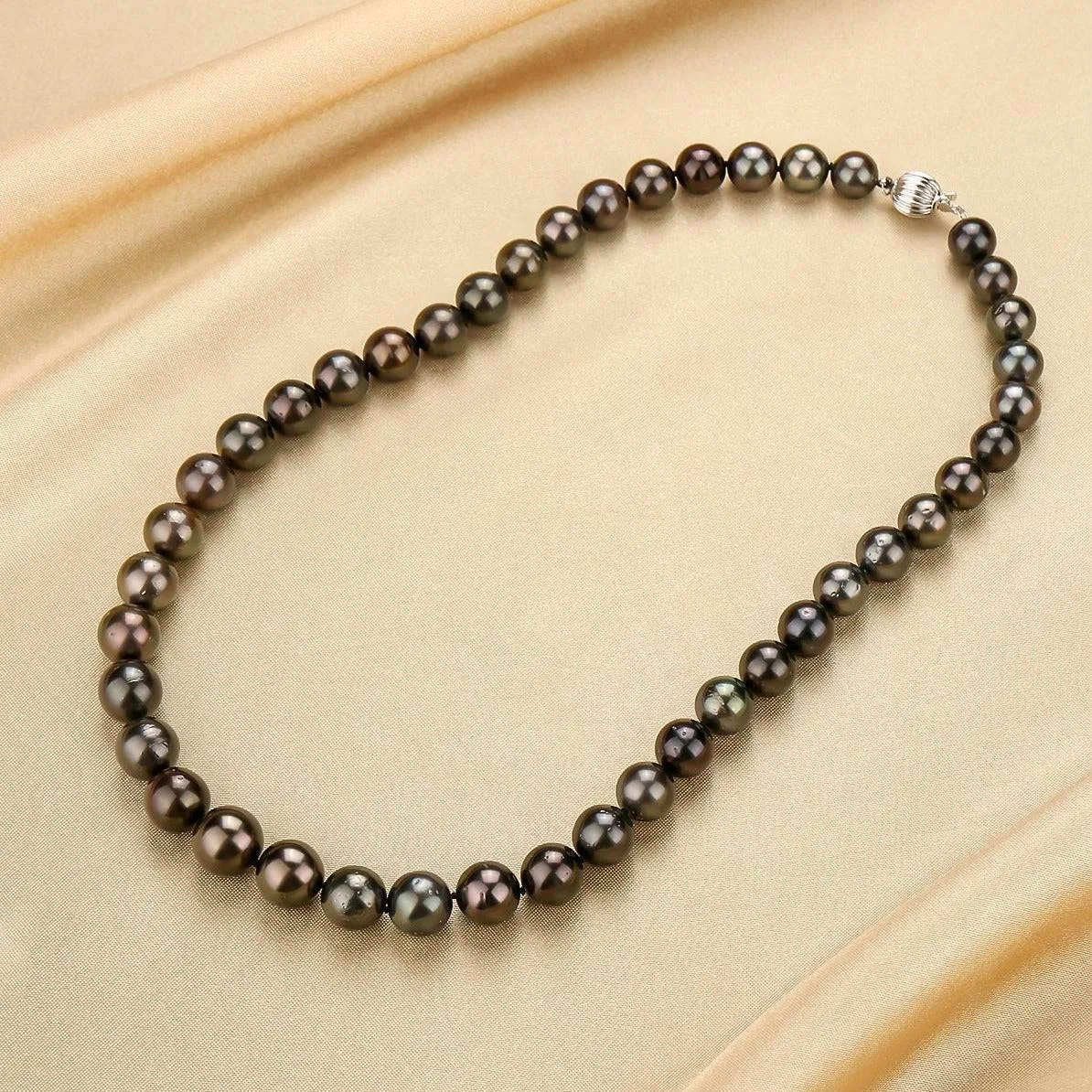 8-11mm Tahitian South Sea Pearl Strand Necklace AA  Quality