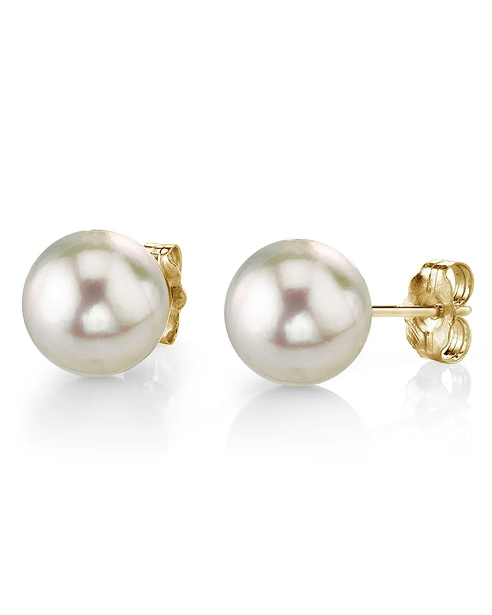 9-9.5mm Akoya Cultured Pearl Stud Earrings