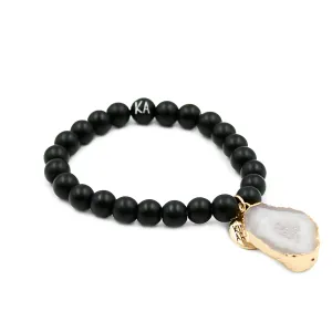 Agate Collection - Coal Bracelet 8mm (Ambassador)