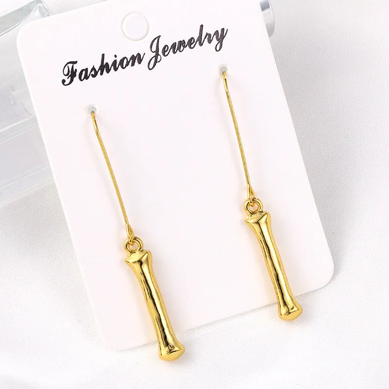 Alloy letter Earrings