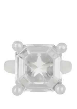 Atomic Square Ring - Crystal