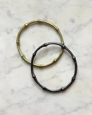 Bamboo Bronze Bangle