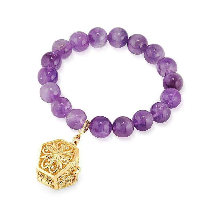 Bead Perfumed Bracelet - Eternity Gold