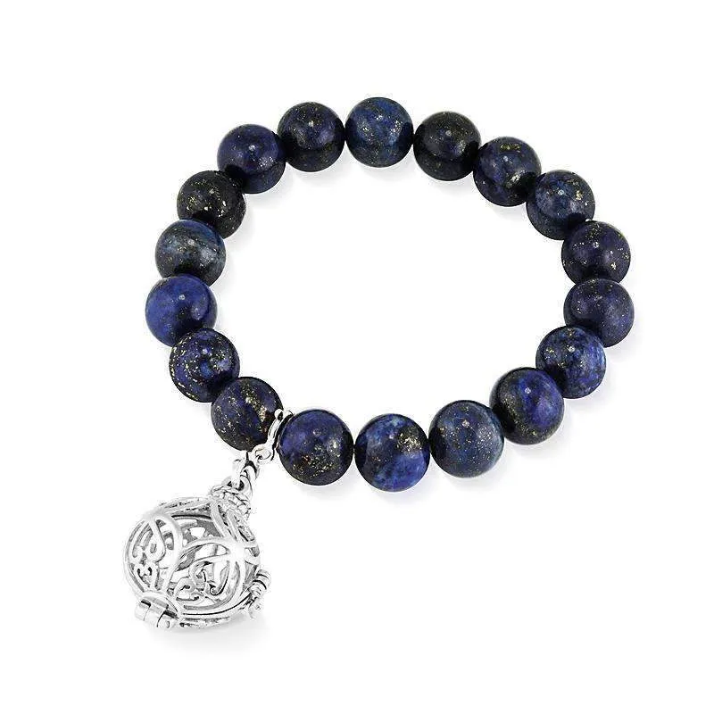 Bead Perfumed Bracelet - Prosperity Silver