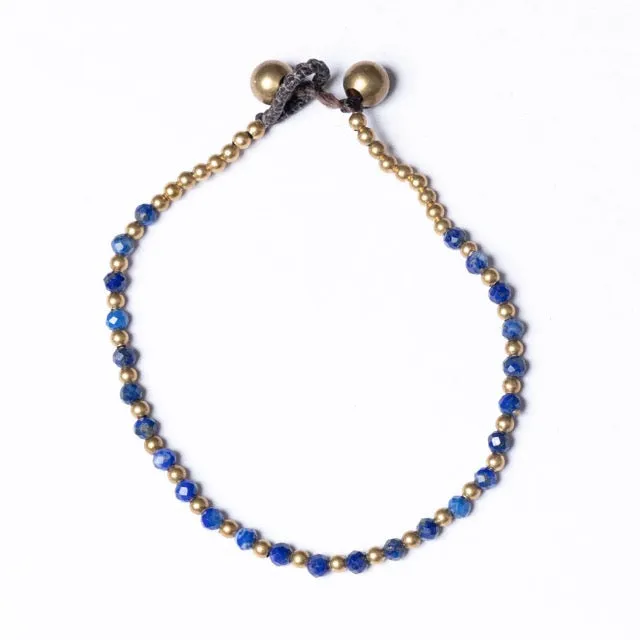 Birthstone Bracelet | September | Lapis Lazuli