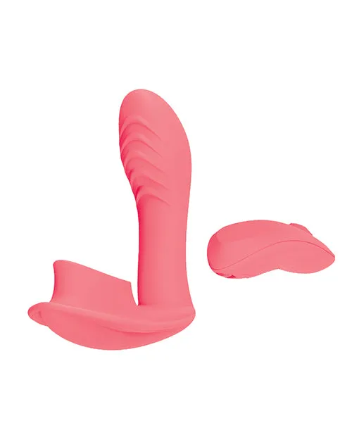 Blaze Remote Control Satisfier Vibrator - Coral