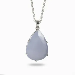 Blue Chalcedony Necklace