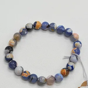 Blue Fire Agate Bracelet