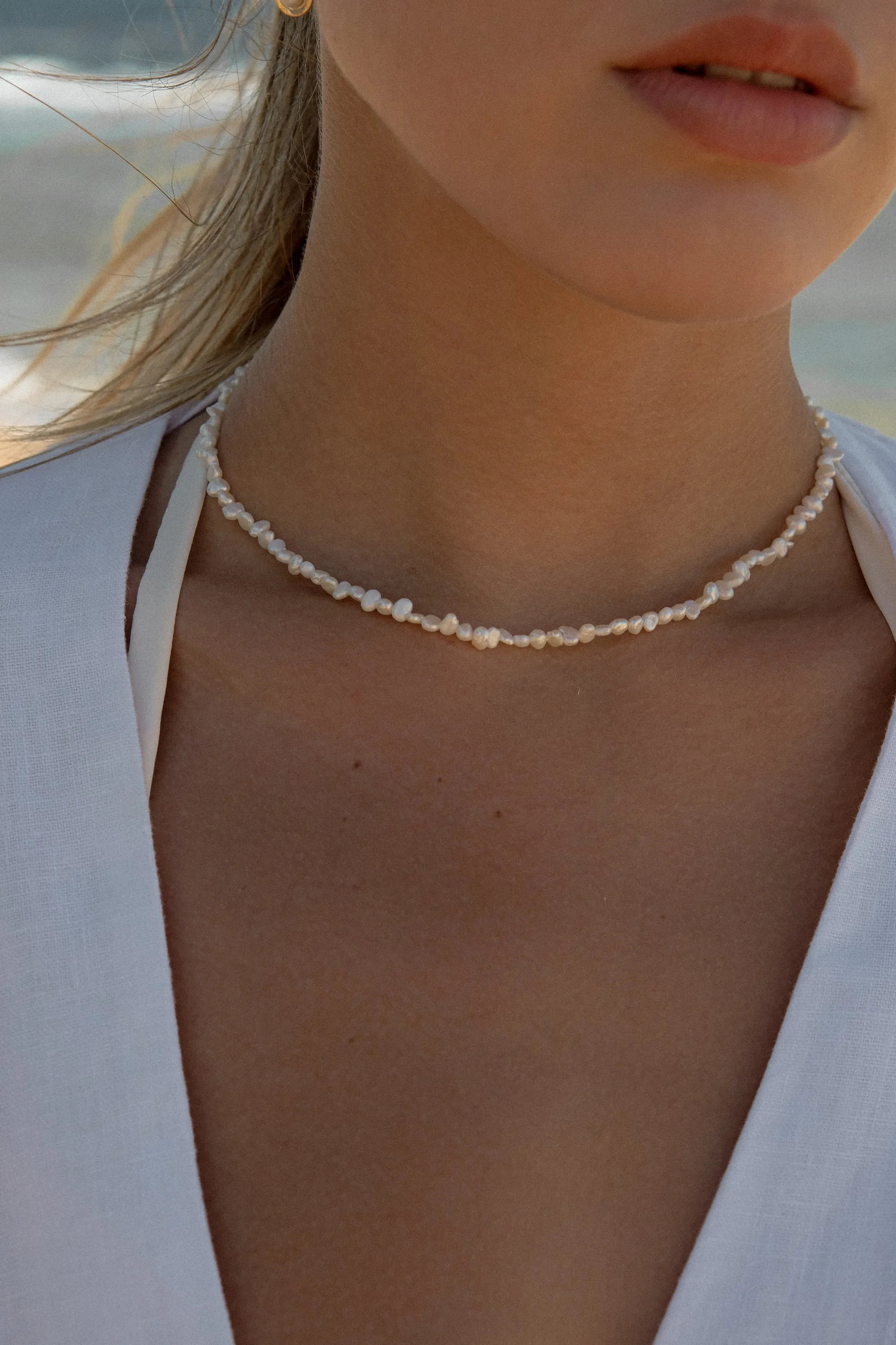 Cariñito Pearl Necklace