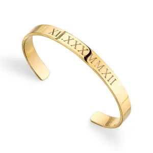 CIELA ROMAN NUMERAL BANGLE