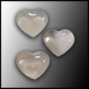 Clear Quartz Heart, large