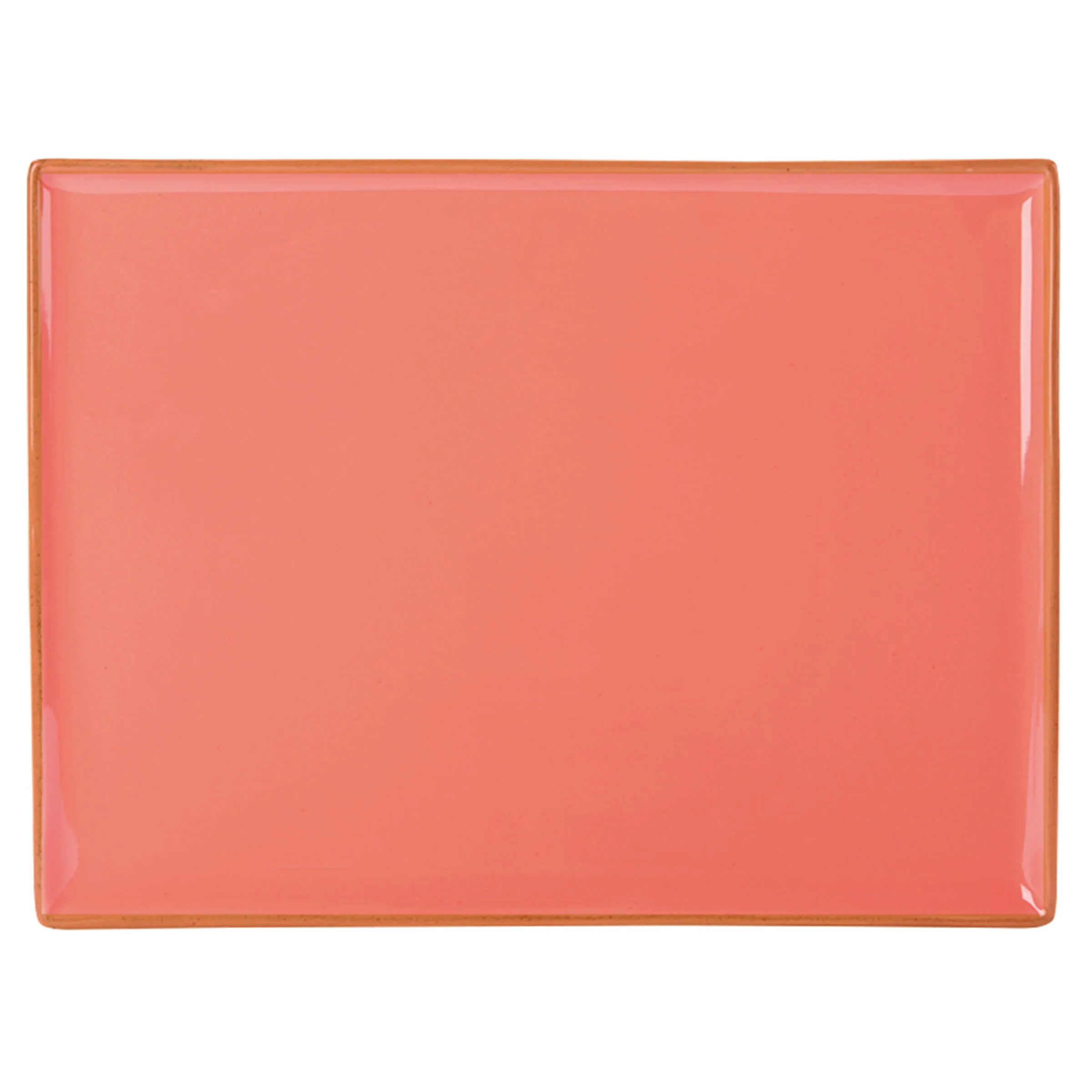 Coral Rectangular Platter 27x20cm/10.75x8.25" - Pack 6