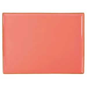 Coral Rectangular Platter 27x20cm/10.75x8.25" - Pack 6