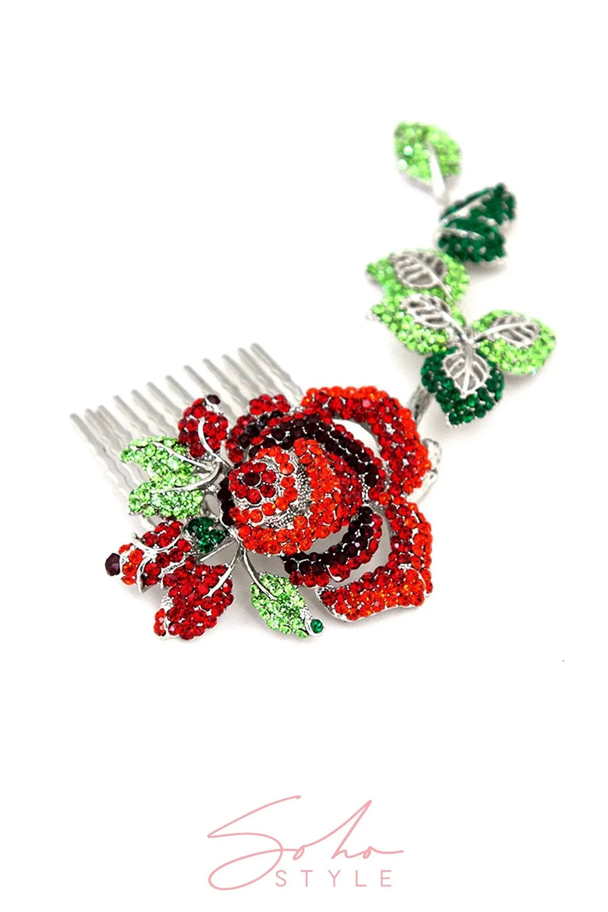 Crystal  Rose branch Comb