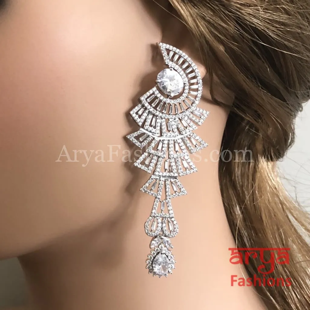 Cubic Zirconia Bridal Party earrings