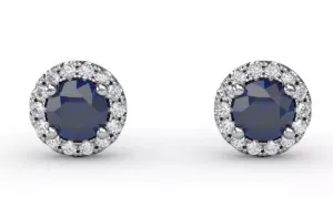 Dazzling Brilliant Cut Stud Earrings