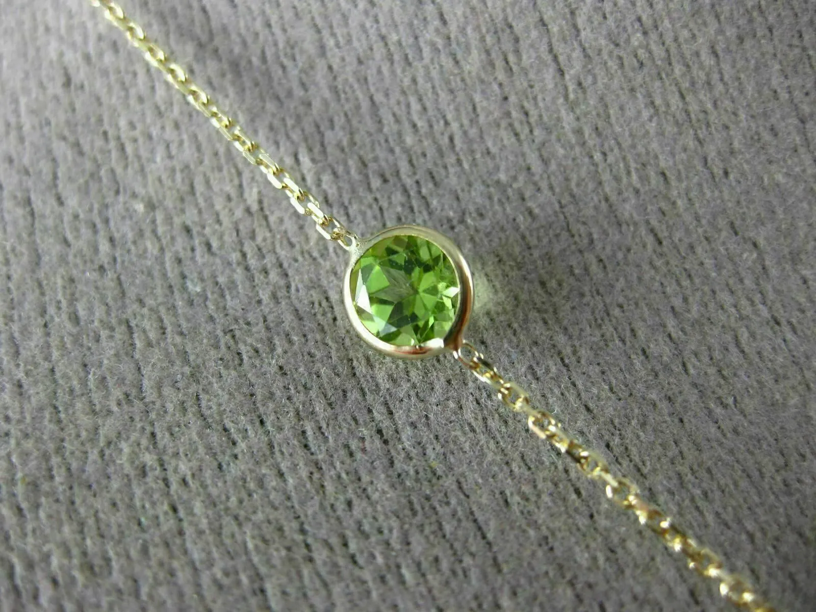 ESTATE 8.50CT AAA MULTI GEM 14KT YELLOW GOLD 3D BY THE YARD TIN TOP FUN NECKLACE