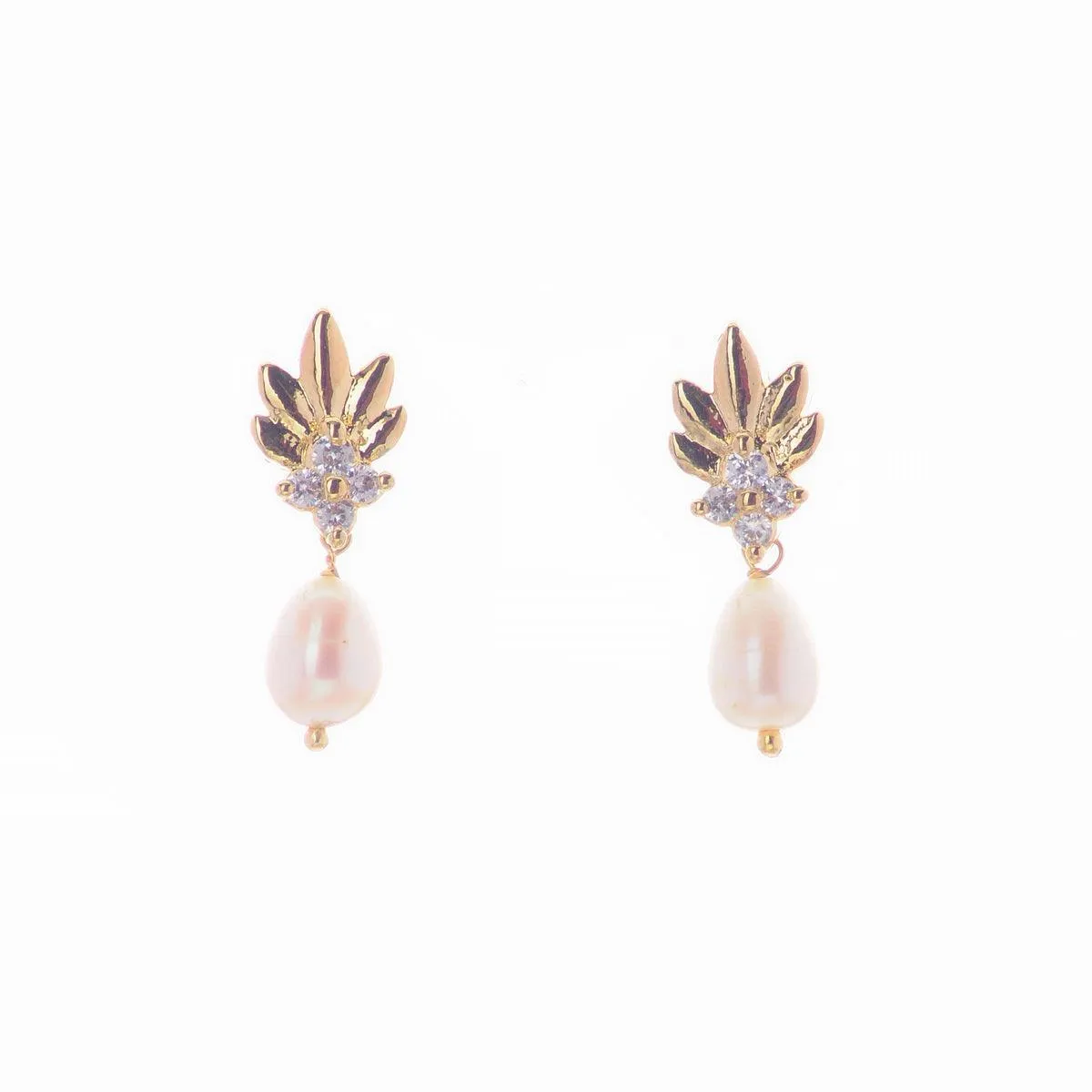 Fancy Pearl Hanging Earrings