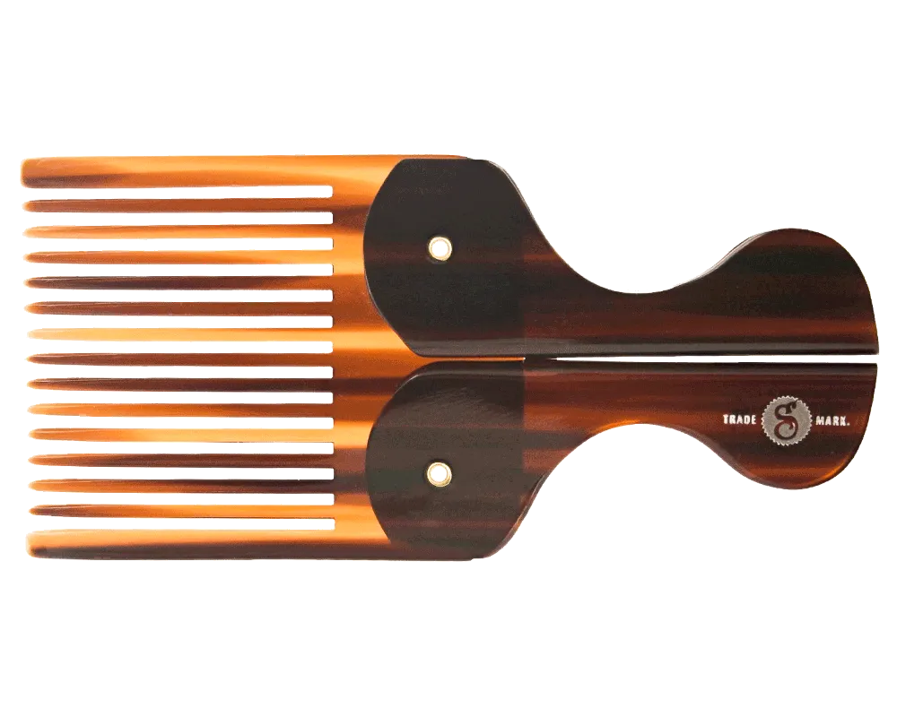 Folding Pocket Beard Comb