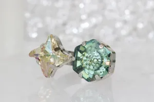 GREEN STAR RING