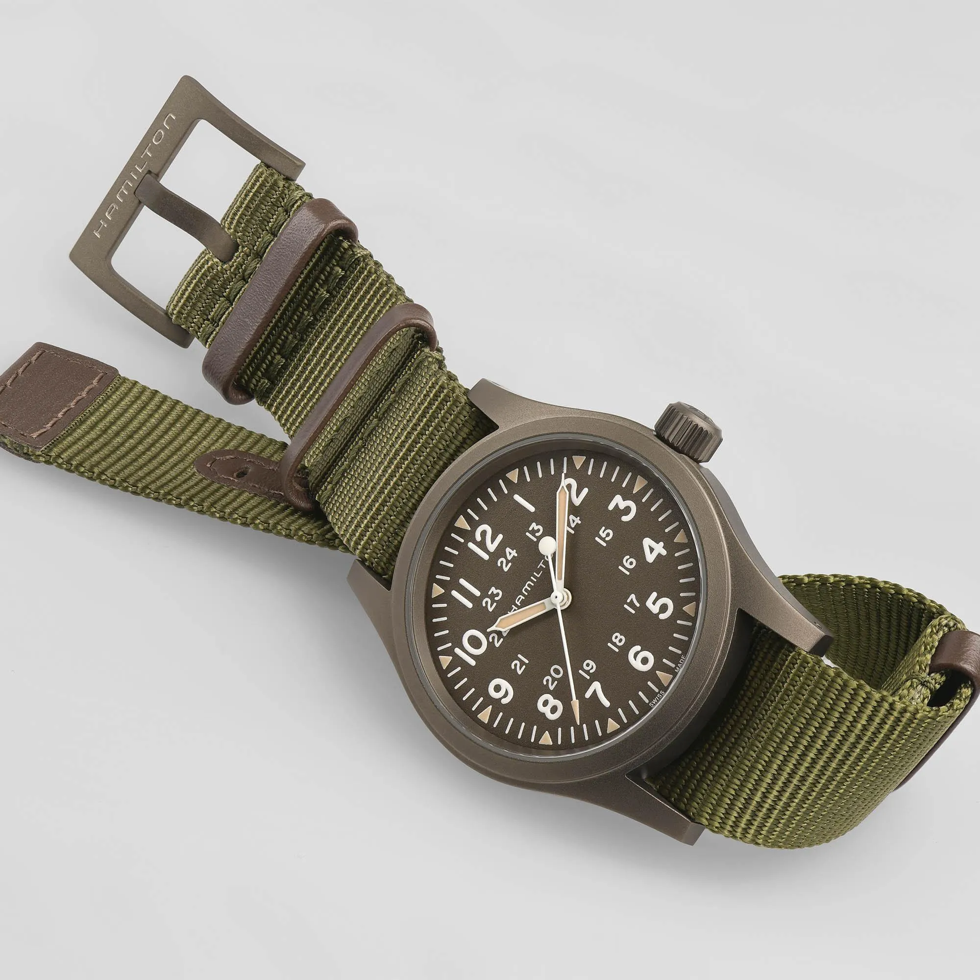 HAMILTON - Khaki Field Mechanical 38 | H69449961