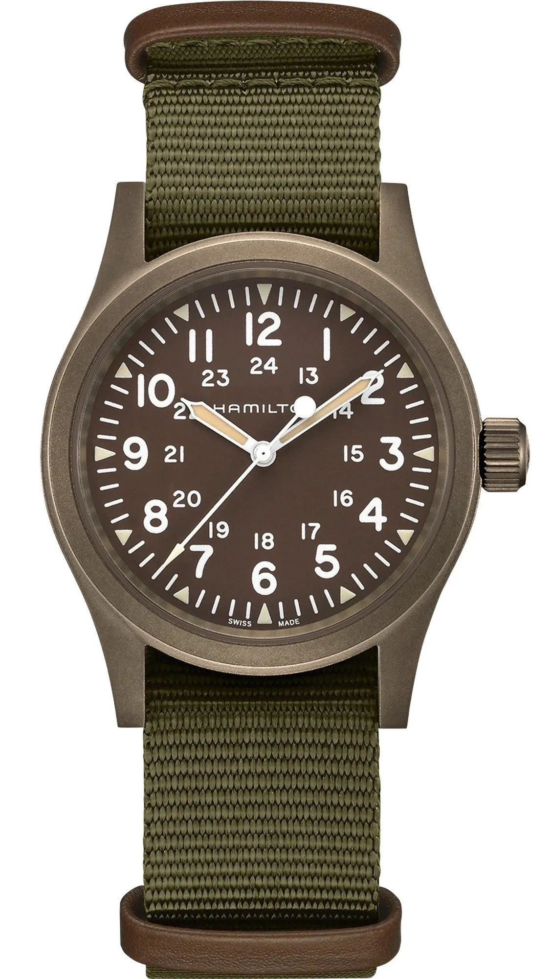 HAMILTON - Khaki Field Mechanical 38 | H69449961