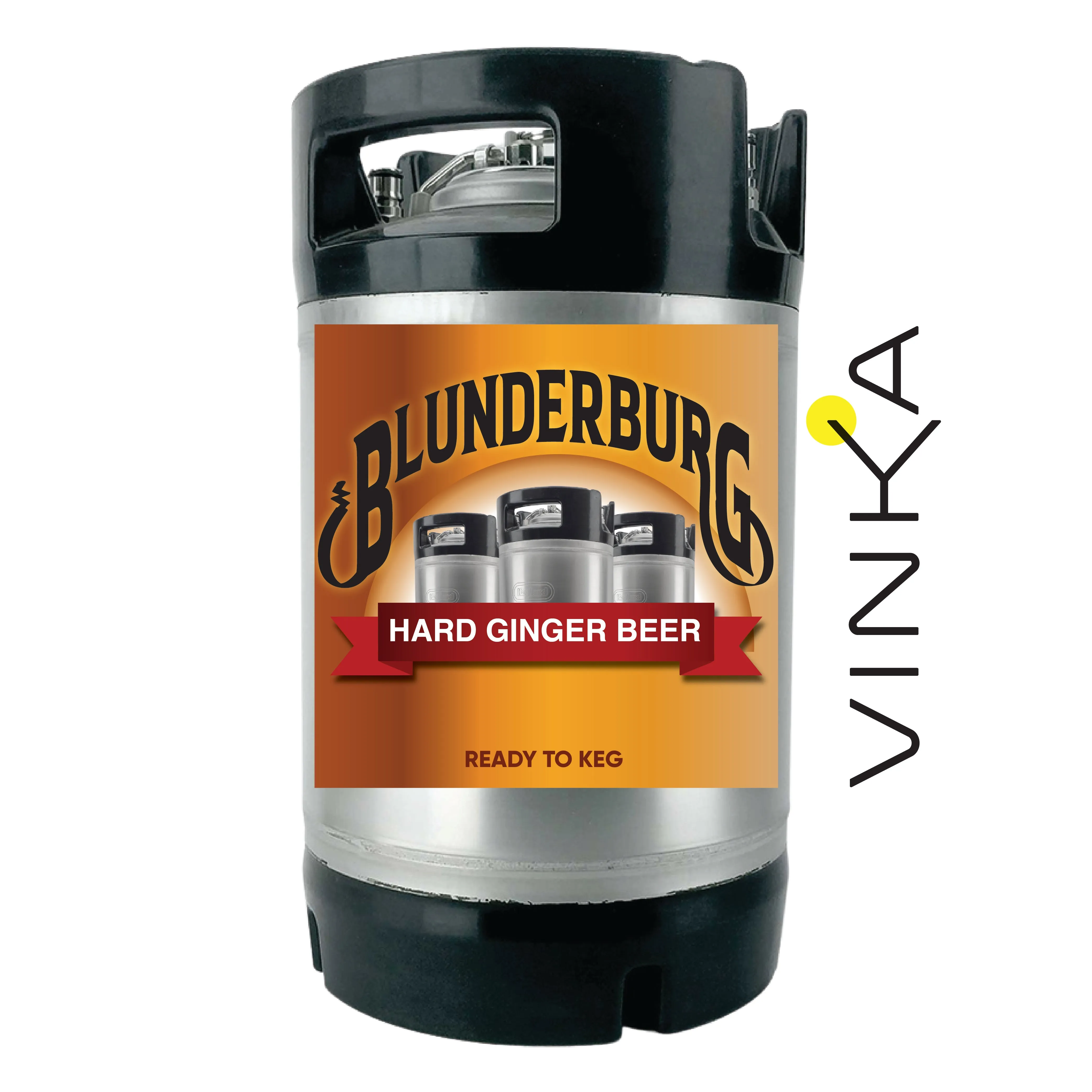 Hard Blunderburg Ginger Beer - Bunderberg Clone - Ready to Keg Kit