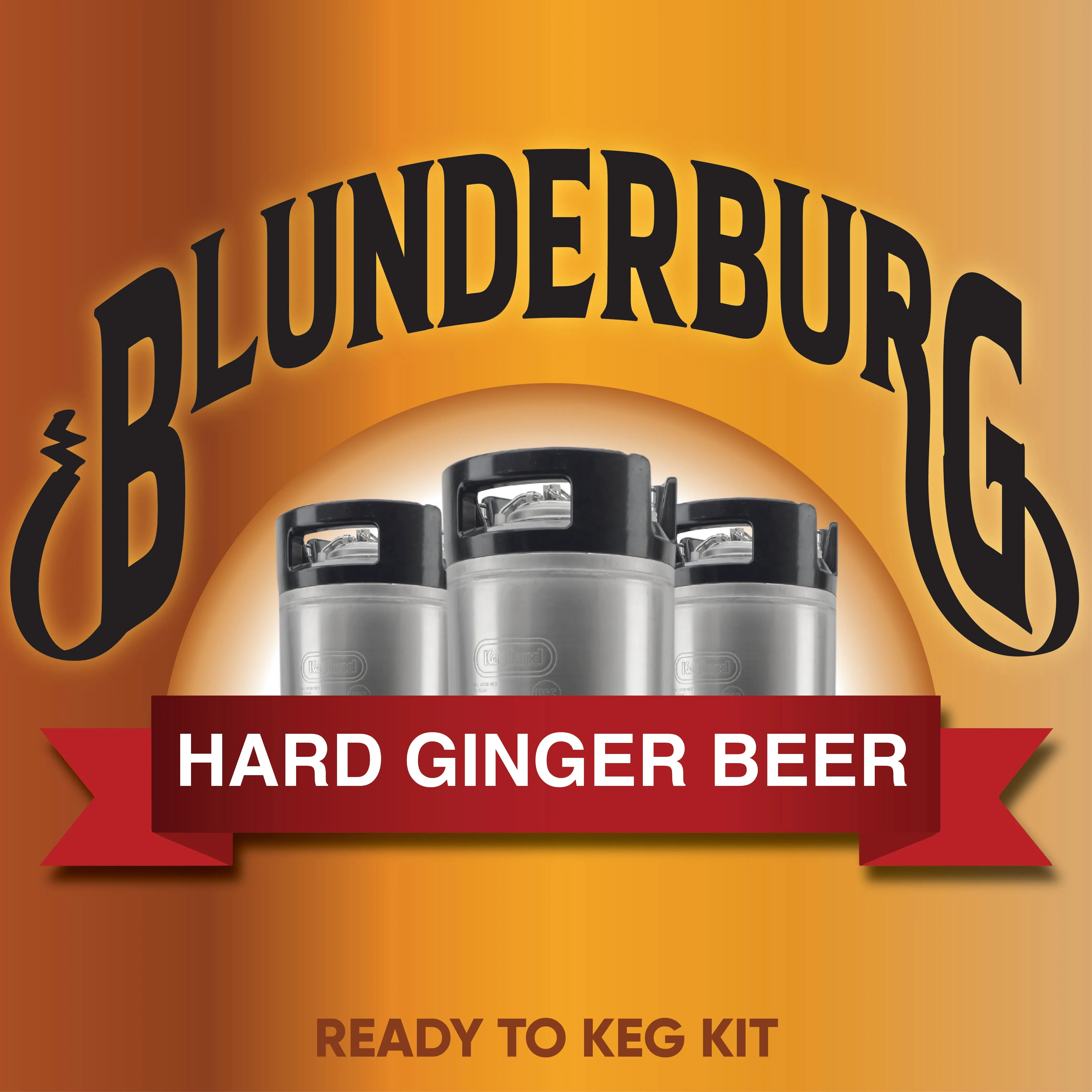 Hard Blunderburg Ginger Beer - Bunderberg Clone - Ready to Keg Kit