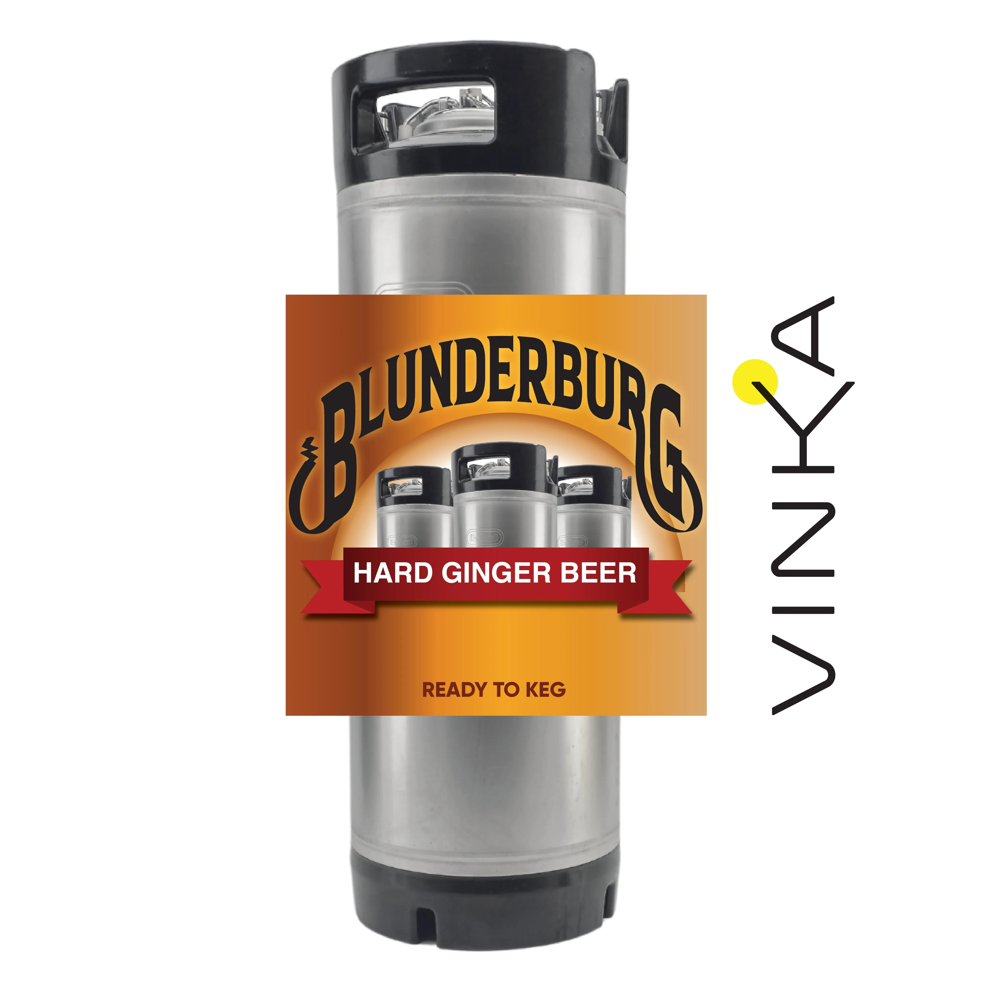 Hard Blunderburg Ginger Beer - Bunderberg Clone - Ready to Keg Kit