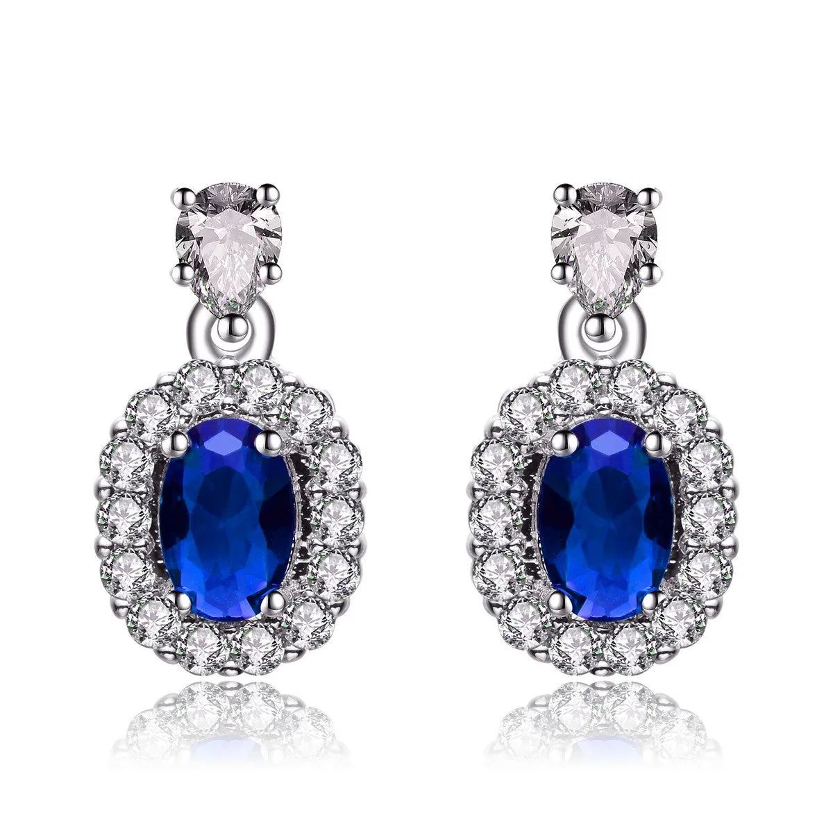 Juliette Regal Blue Drop Earrings