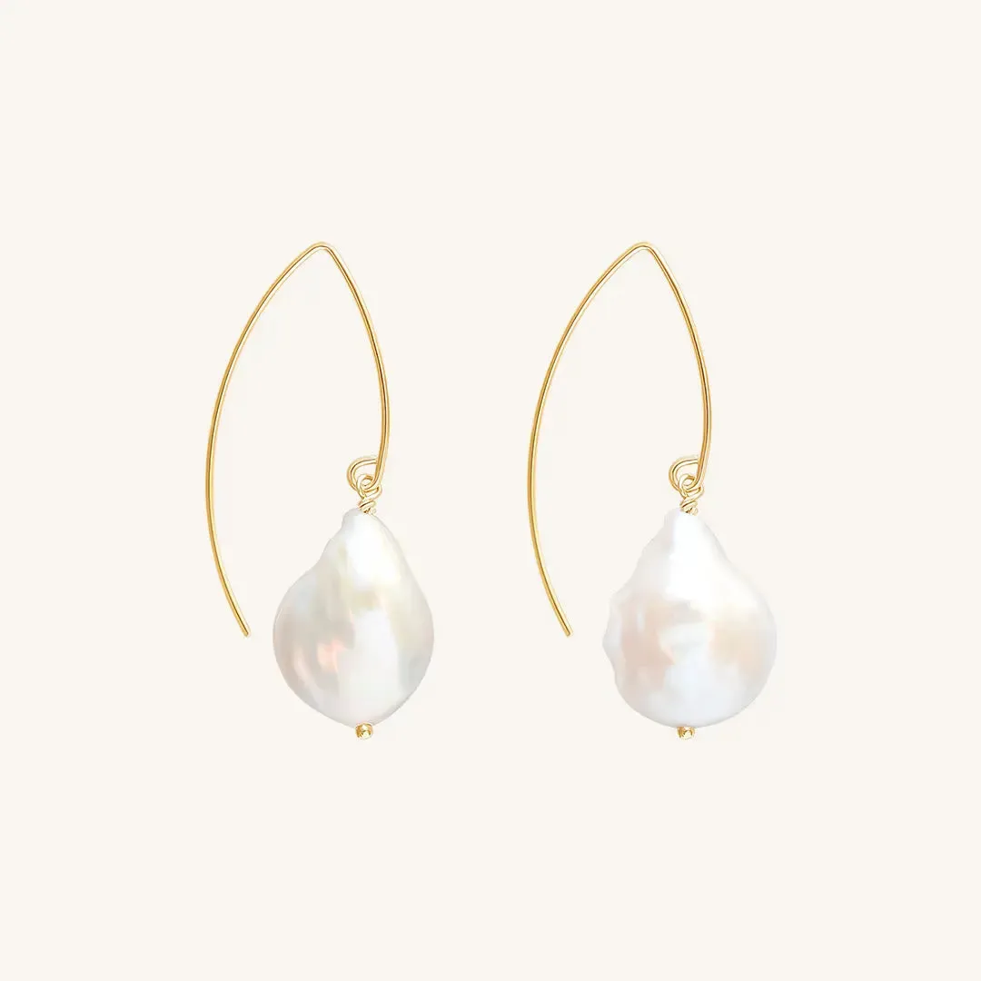 Keshi Pearl Earrings