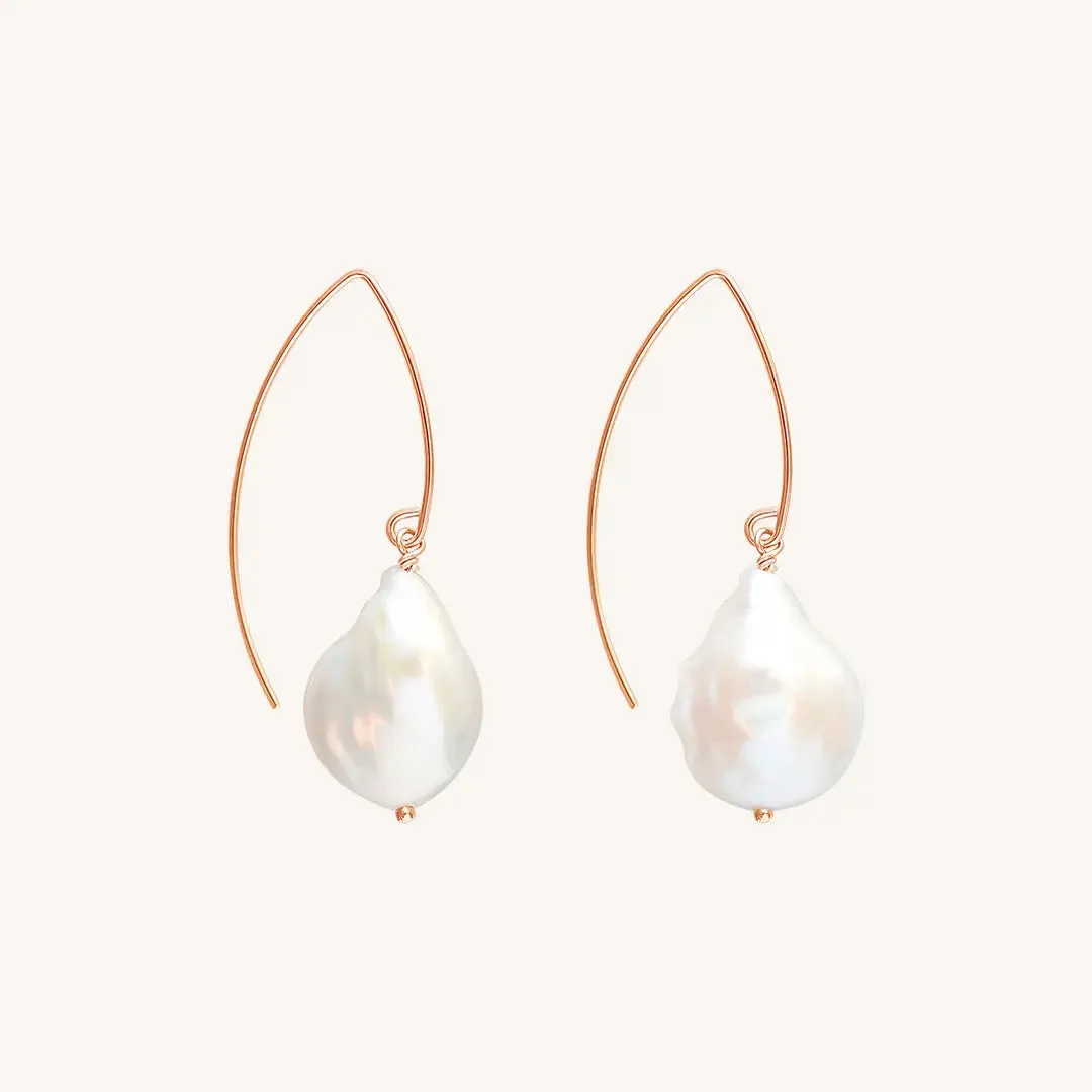 Keshi Pearl Earrings