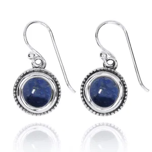 Lapis  Drop Earrings