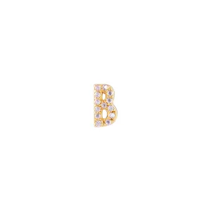 LETTER PAVE STUD - B