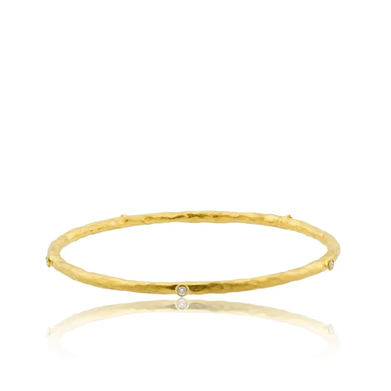 Lika Behar Hammered Bangle