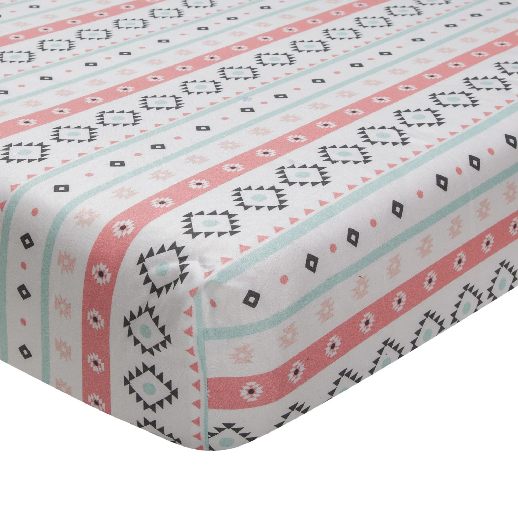 Little Spirit Cotton Fitted Crib Sheet