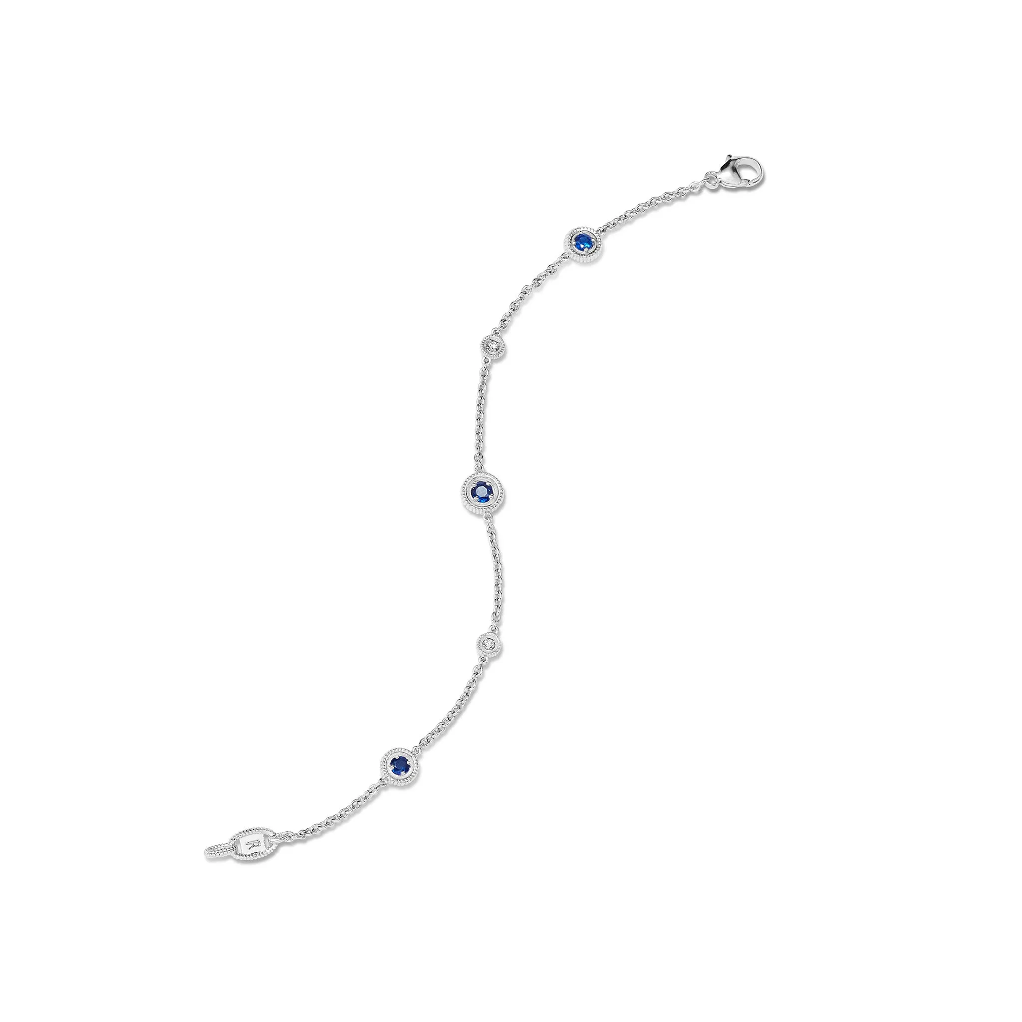 Max Bracelet with Sapphire and Diamonds