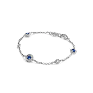 Max Bracelet with Sapphire and Diamonds