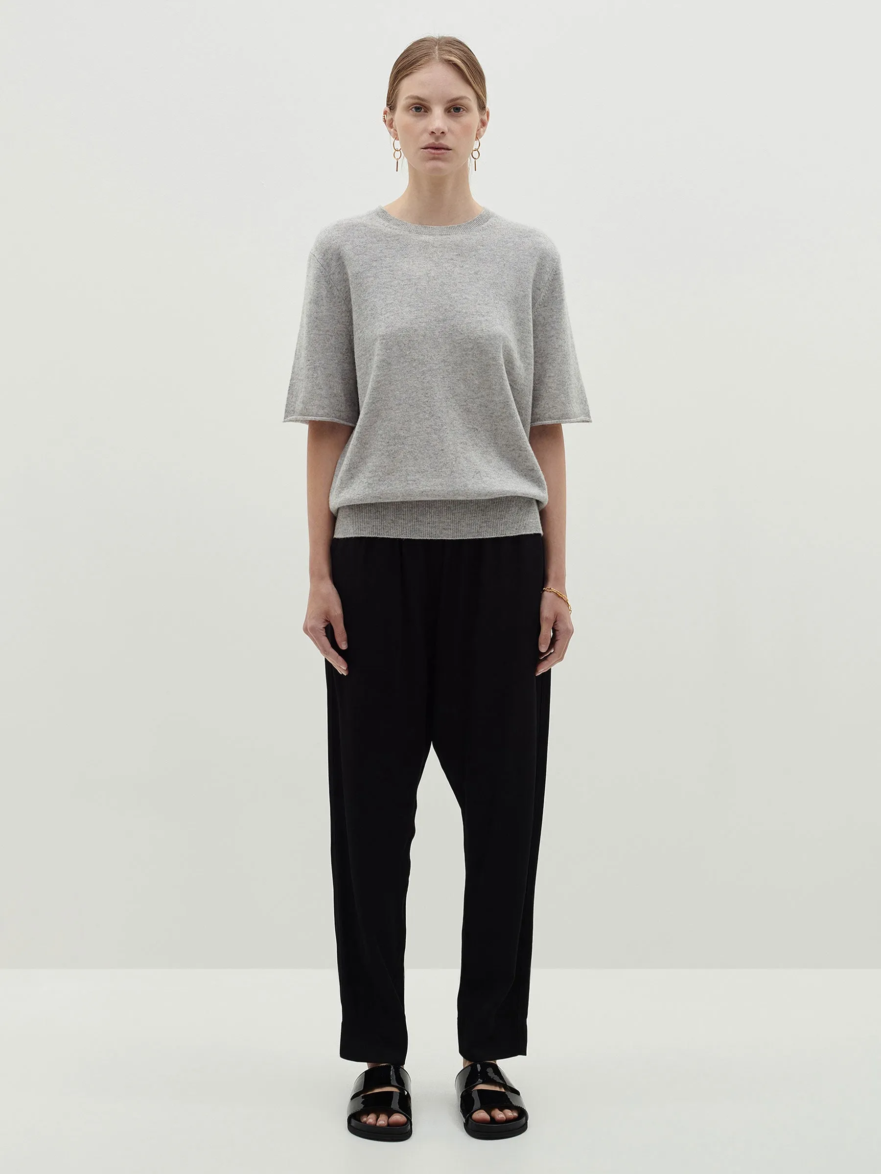 merino cashmere slouch t.shirt