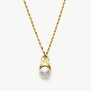 Pearl Drop Pendant Necklace