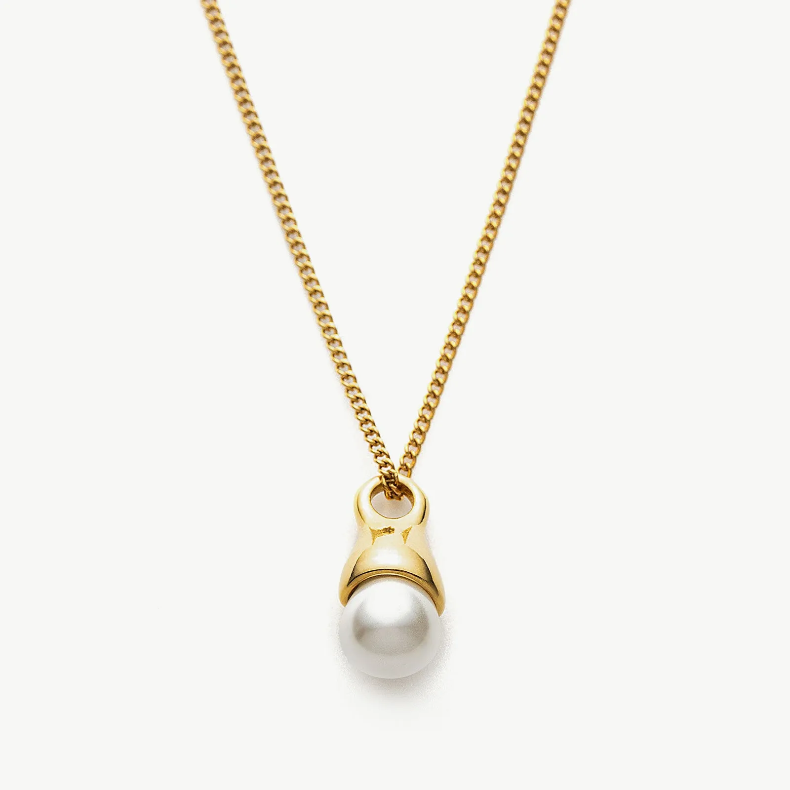 Pearl Drop Pendant Necklace