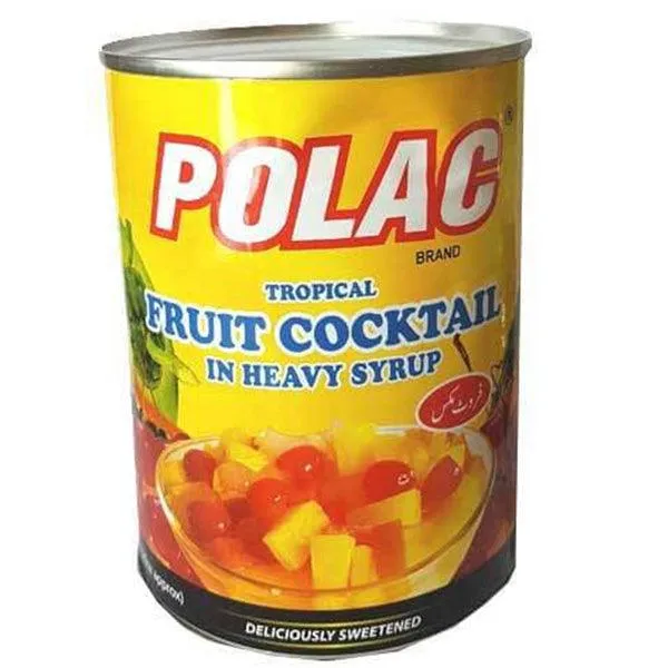 POLAC FRUIT COCKTAIL IN HEAVY SYRUP 565GM