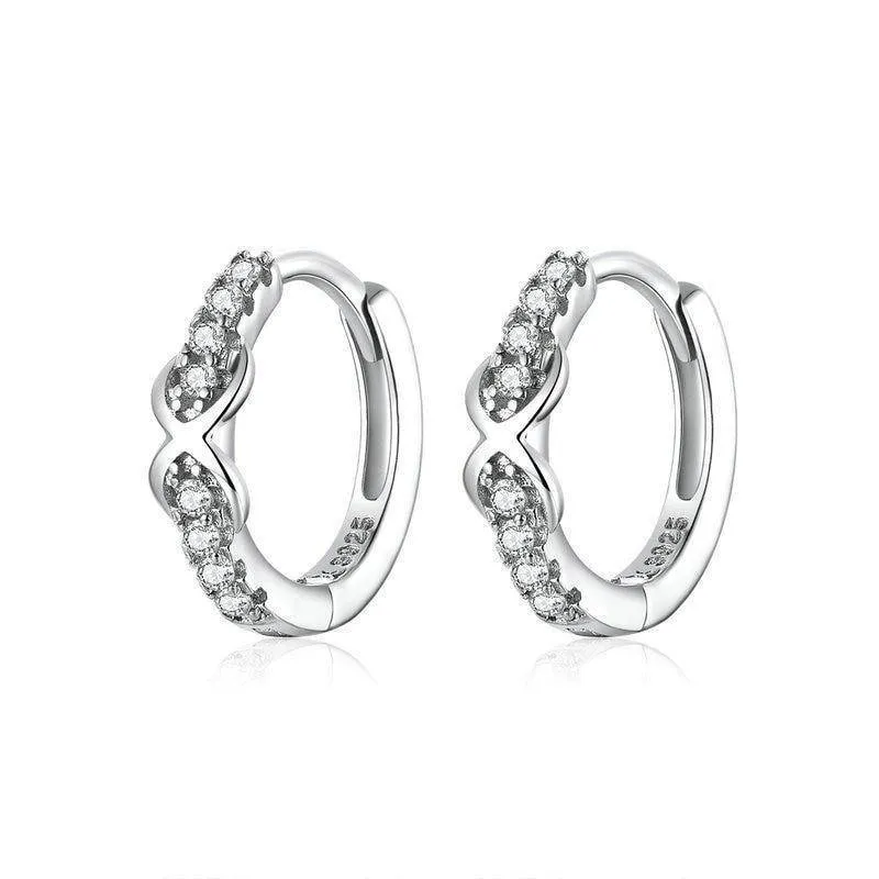 "Shiny Infinities" Earrings