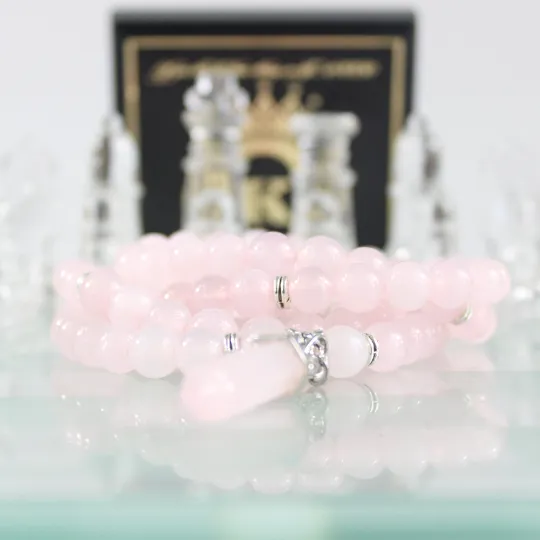 Rose Quartz Mala Prayer Beads