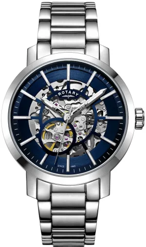 ROT Watch Greenwich Skeleton Mens